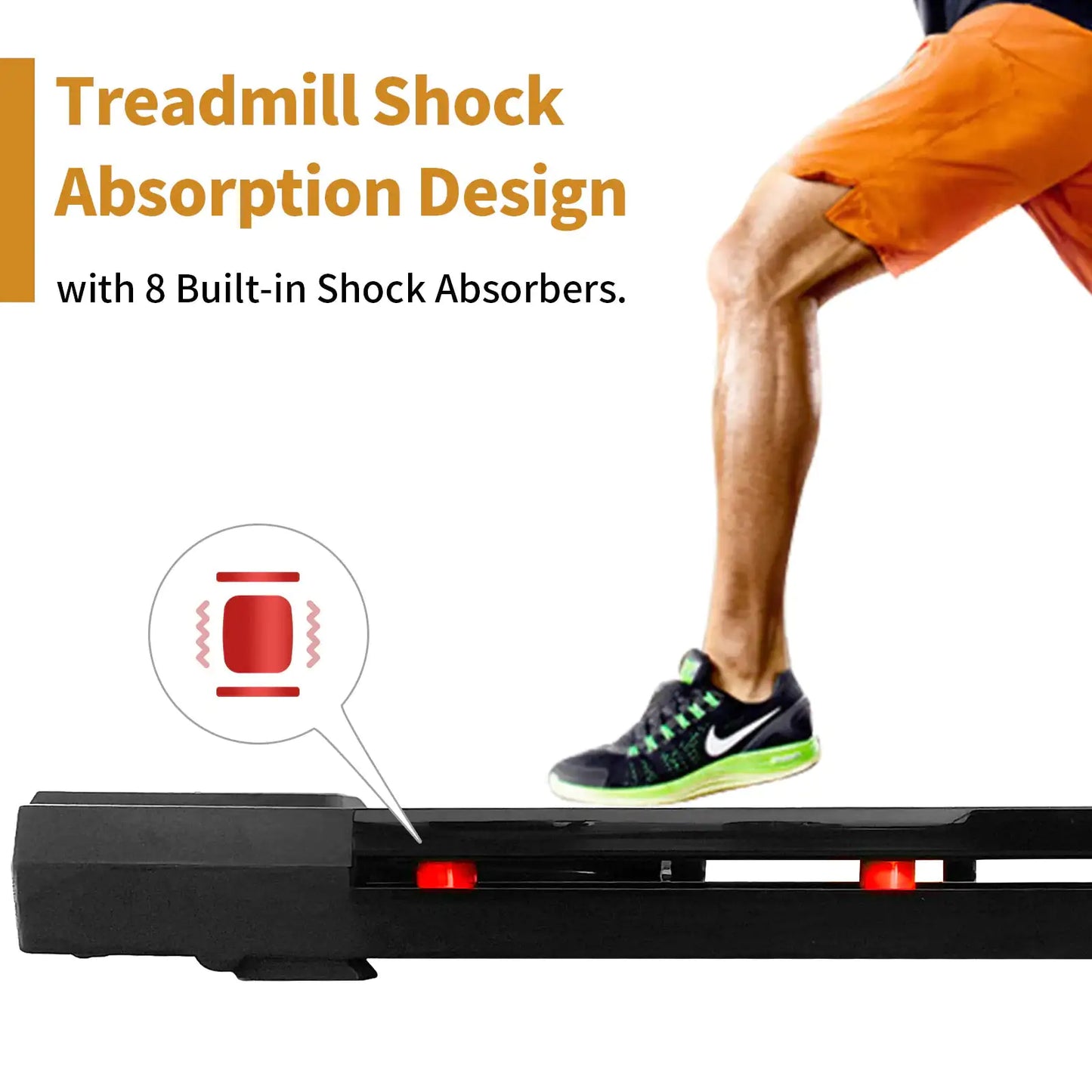 VibeFlowFit Under Table & Desk Treadmill