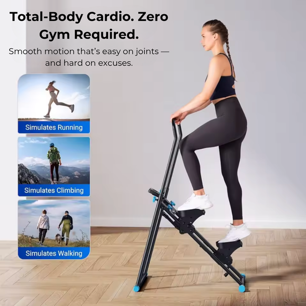 Compact Climber Cardio Machine