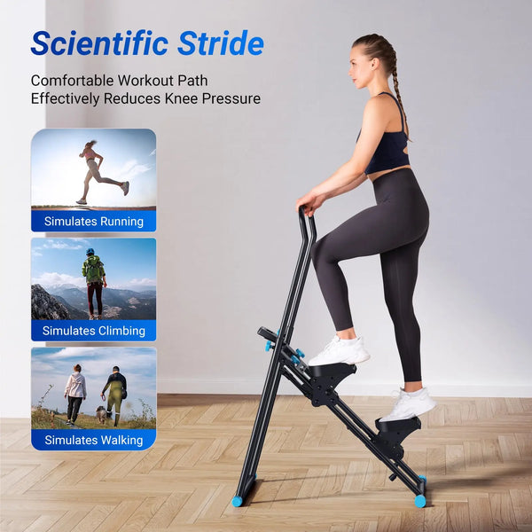 Compact Climber Cardio Machine